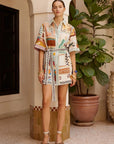 ALEMAIS Michelle Mini Dress LUXAMORE  