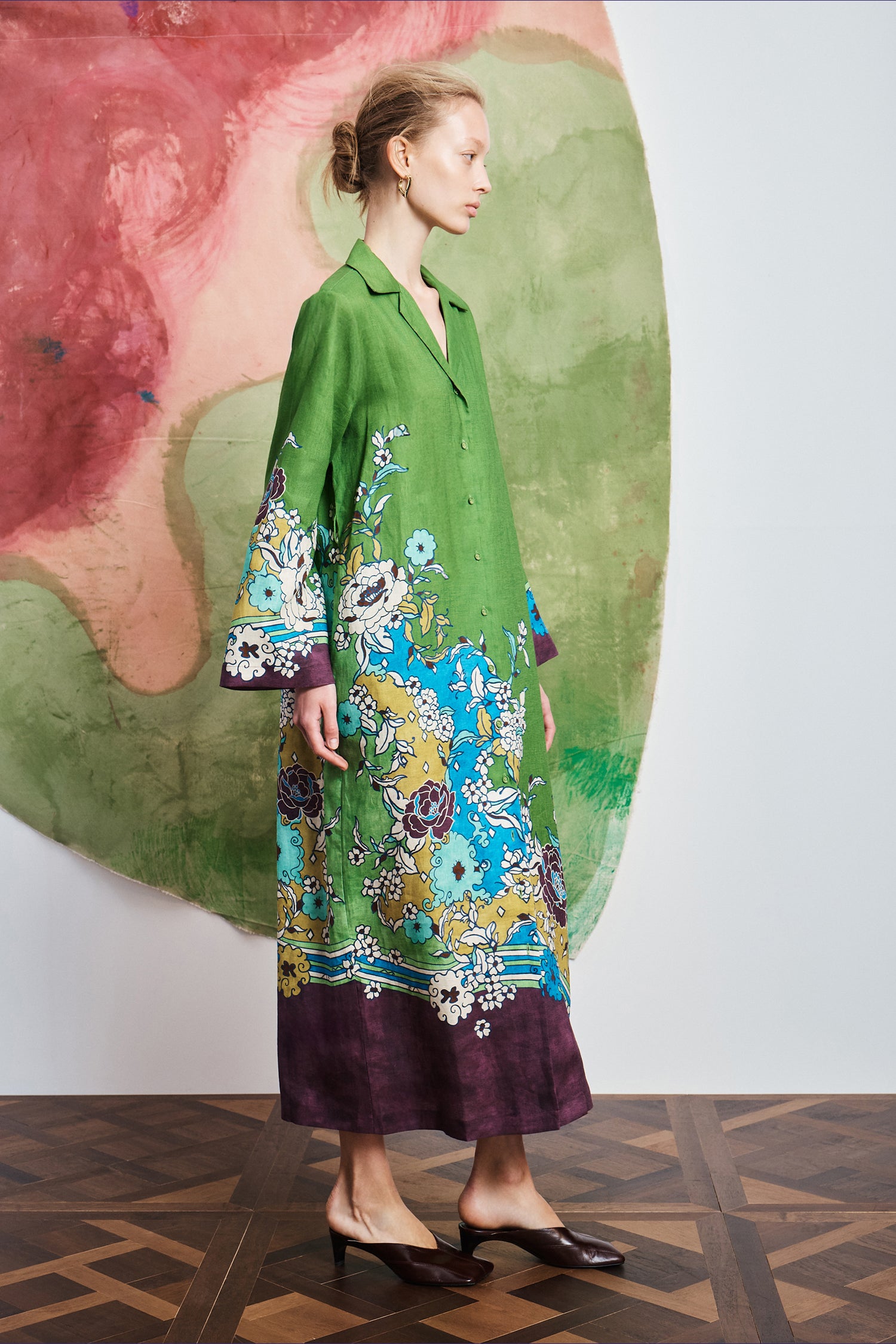 ALEMAIS Nanci Shirtdress sustainable prefall 26 LUXAMORE  