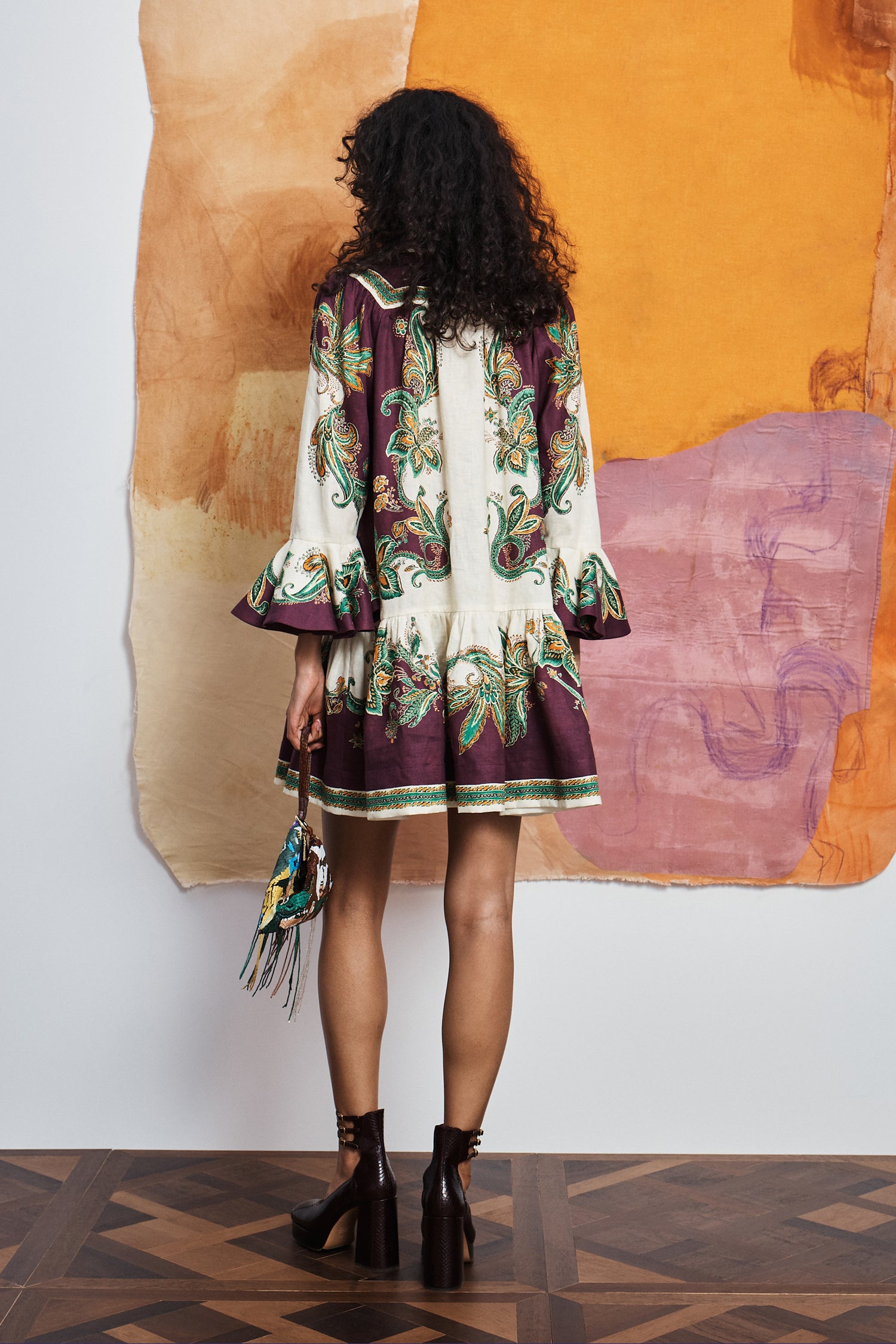 ALEMAIS Ruthie Mini Dress sustainable prefall 26 LUXAMORE  