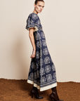 ALÉMAIS Banderra Midi Dress