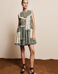 ALÉMAIS Outrider Seersucker Mini Dress