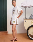 Back Order ALEMAIS Scuba Cuffed Tee LUXAMORE  