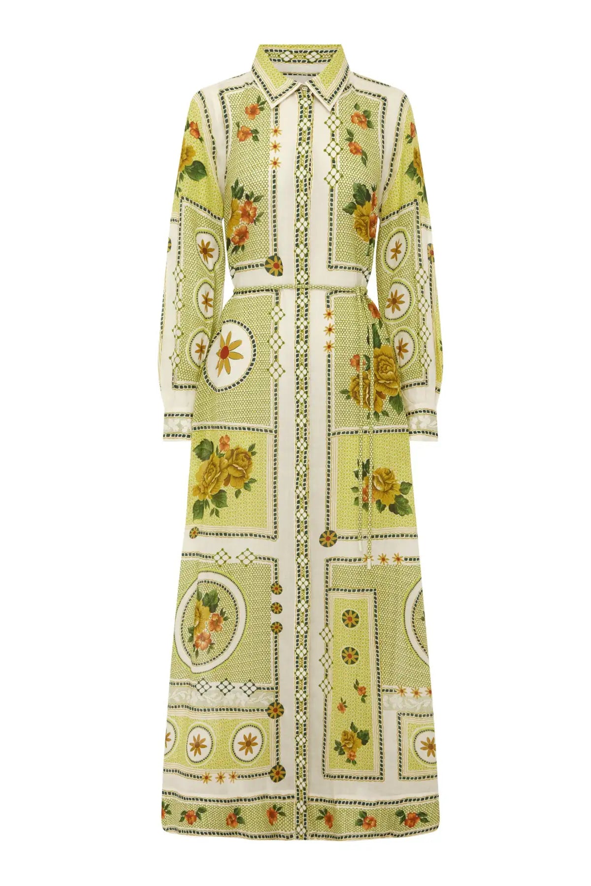 Alemais Dixie Shirtdress ghost image LUXAMORE  