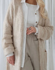 Bypias Slowly Morning Cardigan - Beige LUXAMORE  