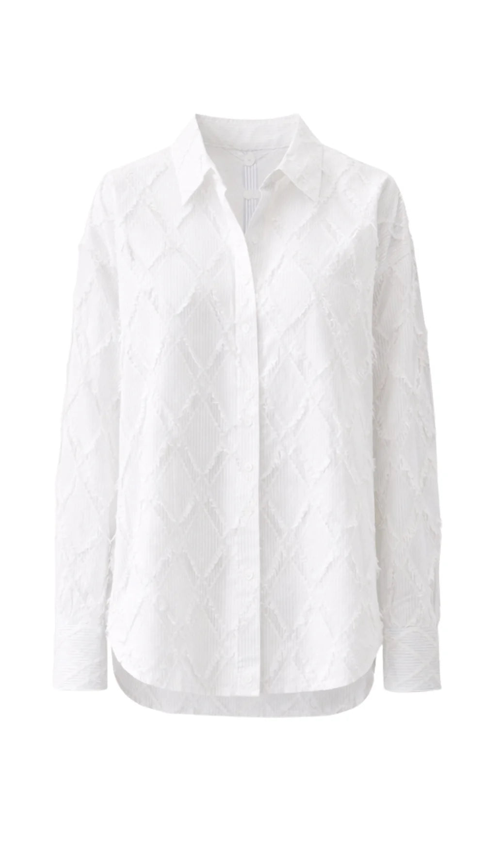 Charli - Marlowe Shirt - White Stripe LUXAMORE  