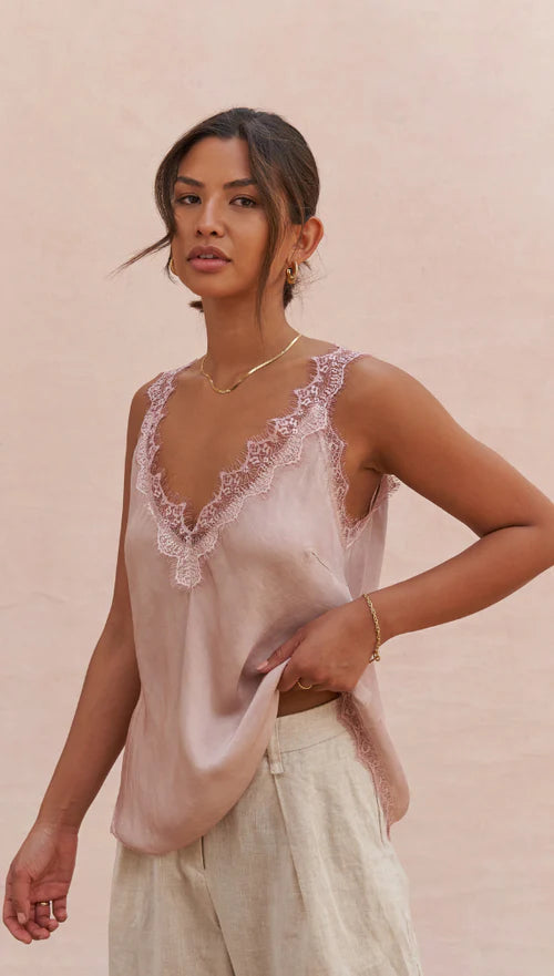 Charli - Solange Camisole - Blush LUXAMORE  