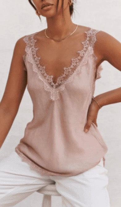 Charli - Solange Camisole - Blush Reduced impact LUXAMORE