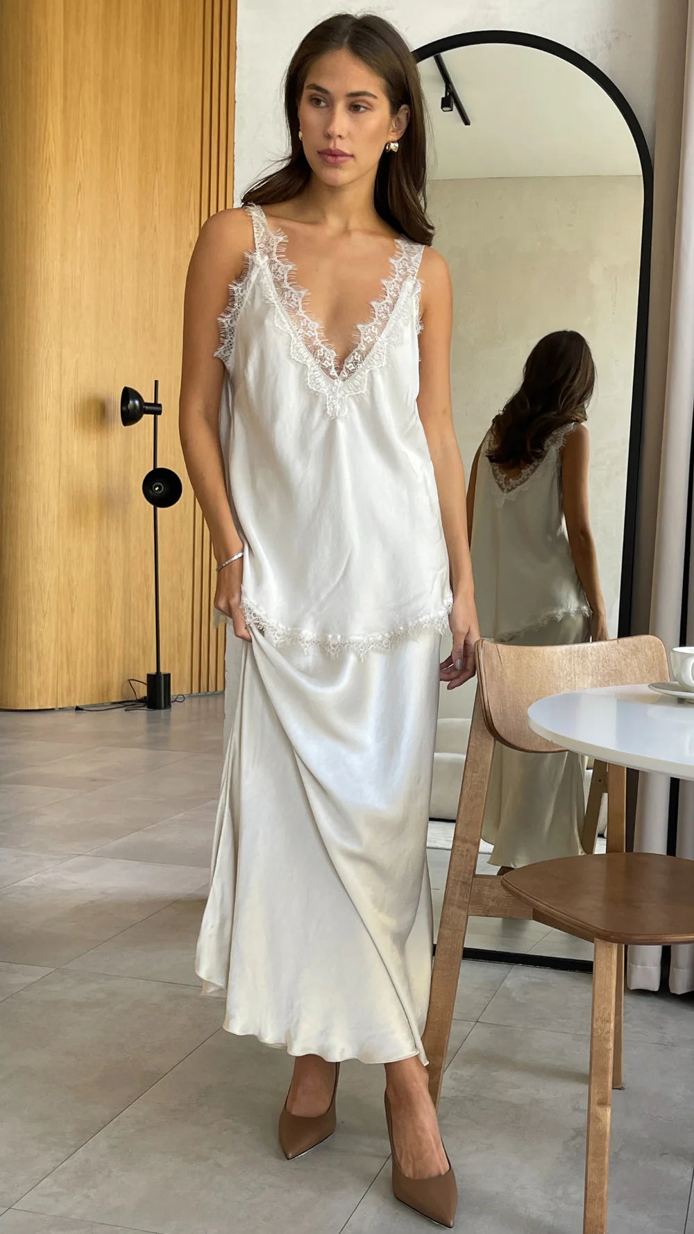 Charli - Solange Camisole - Cream LUXAMORE  