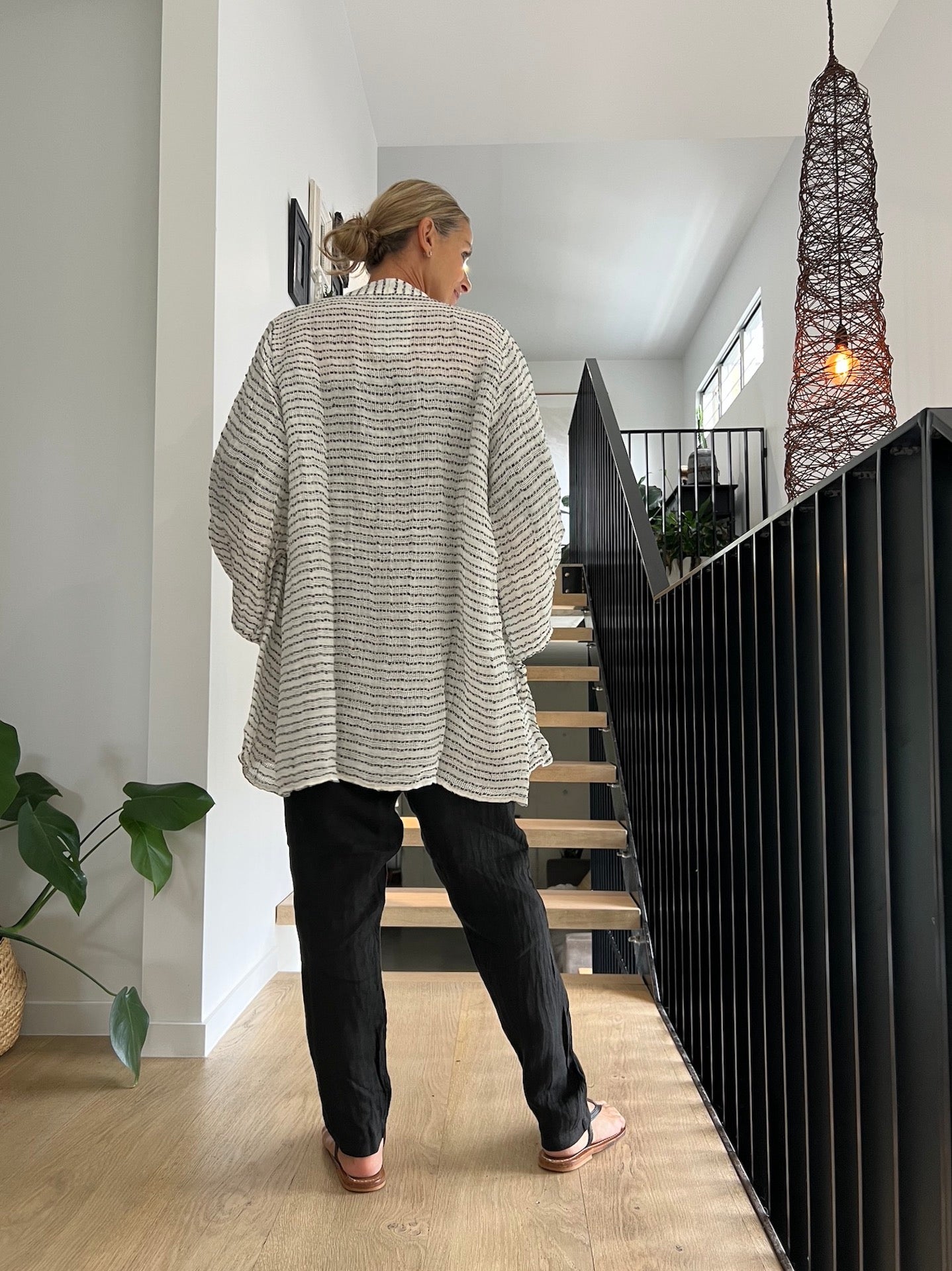 Estilo Emoporio Manta Mini Linen Dress - LUXAMORE -Dress-Estilo Emporio Manta Mini Dress. Eco-friendly versatile and perfect as a dress, shirt, or cover-up. Shop Estilo Emporio Dresses 100% Italian Linen from Luxamore