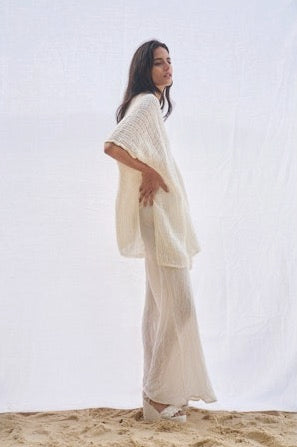 Estilo Emporio Cuadra Top + Dress Cestino Panna - LUXAMORE -Dress- Estilo Emporio La Cota Cover Up Dress,Versatile, sustainable, and effortlessly chic for any occasion. Shop Estilo Emporio Dresses Italian Linen at Luxamore.