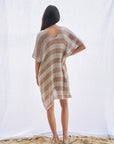 Estilo Emporio Cuadra Top + Dress Pescatore Sky Blue Chocolate - LUXAMORE -Dress- Estilo Emporio La Cota Cover Up Dress,Versatile, sustainable, and effortlessly chic for any occasion. Shop Estilo Emporio Dresses Italian Linen at Luxamore.