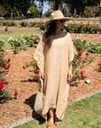 Woman Wearing Exclusive: Estilo Emporio Polla Maxi Kaftan - Pappagallo Ora - Dress LUXAMORE