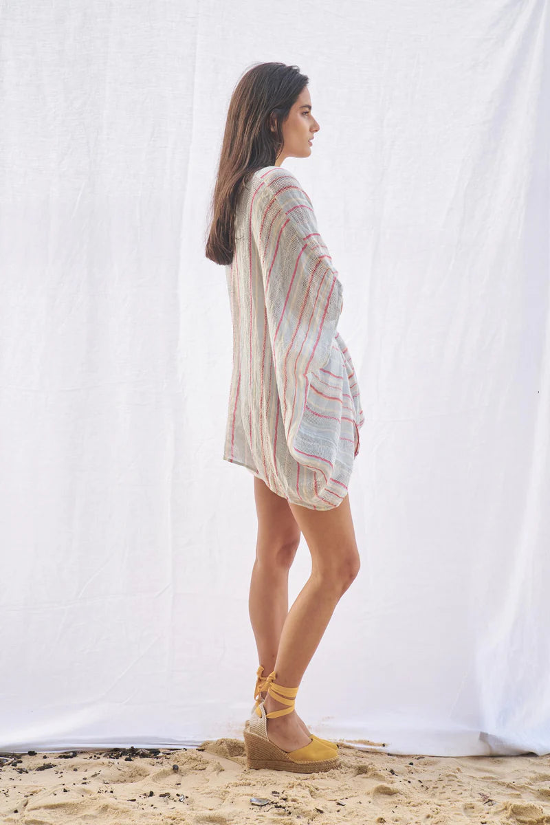 Estilo Emporio Falla Top - Kalos Stripe - LUXAMORE -Top-