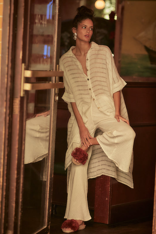 Estilo Emporio La Cota Cover Up Linen Dress - LUXAMORE -Dress- Estilo Emporio La Cota Cover Up Dress,Versatile, sustainable, and effortlessly chic for any occasion. Shop Estilo Emporio Dresses Italian Linen at Luxamore.