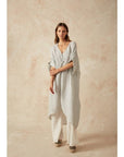 Estilo Emporio La Vista Linen Dress - Binario - LUXAMORE -Dress-Estilo Emporio La Vista Linen Dress, a 100% Italian linen dress made in Positano, Italy. Chic, sustainable summer elegance. Shop Estilo Emporio Dresses at Luxamore.