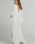 Estilo Emporio Le Robe Linen Dress - Vergine - LUXAMORE -Dress-Shop the Estilo Emporio Le Robe Linen Dress, crafted from 100% Italian linen in Positano. Explore our full collection of Estilo Emporio dresses for timeless elegance.