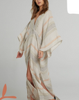 Estilo Emporio Le Robe Linen Dress - Vergine - LUXAMORE -Dress-Shop the Estilo Emporio Le Robe Linen Dress, crafted from 100% Italian linen in Positano. Explore our full collection of Estilo Emporio dresses for timeless elegance.