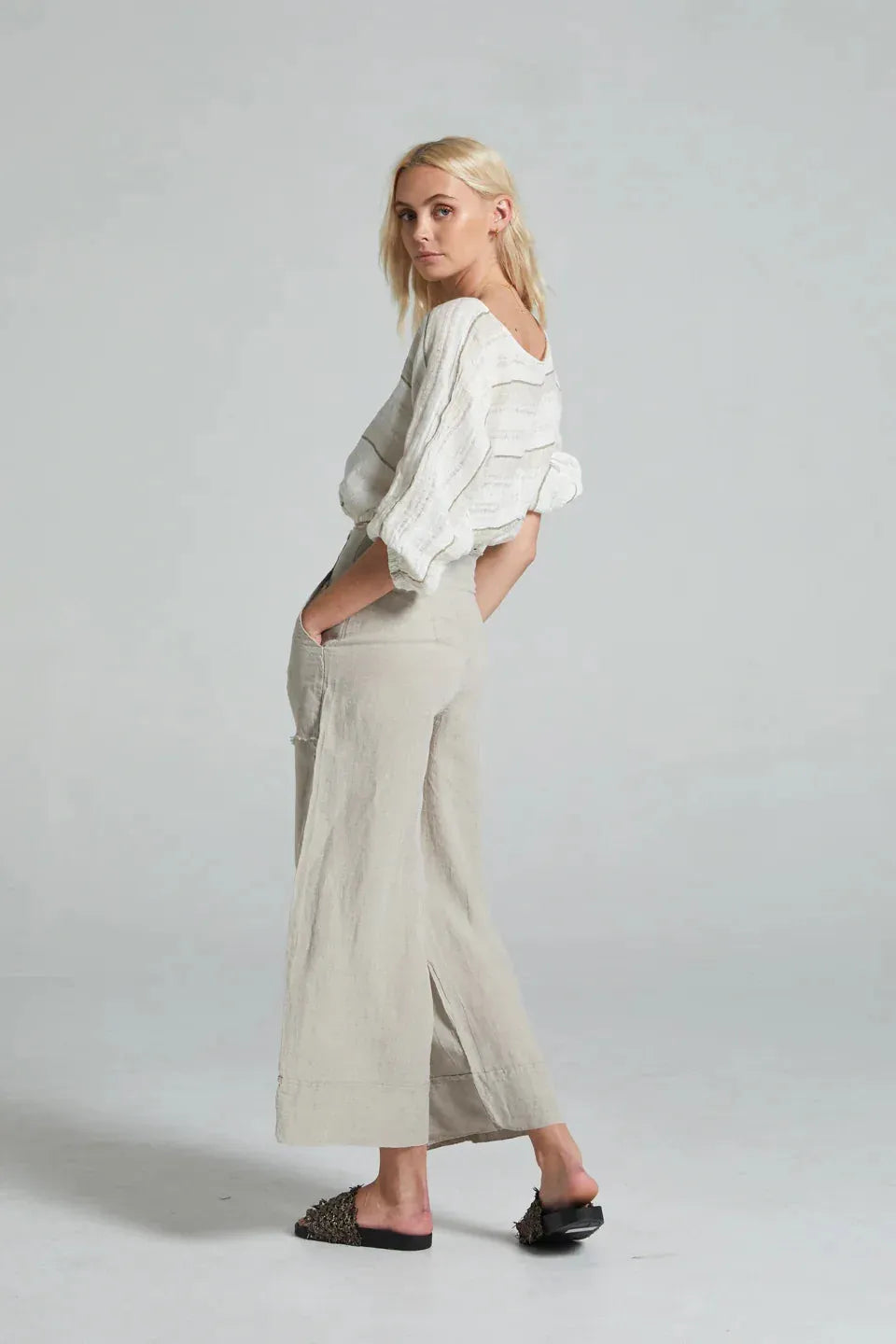 Estilo Emporio Linen Pant Riviera LUXAMORE  