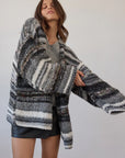 Estilo Emporio Luella Cardigan - Black Multi
