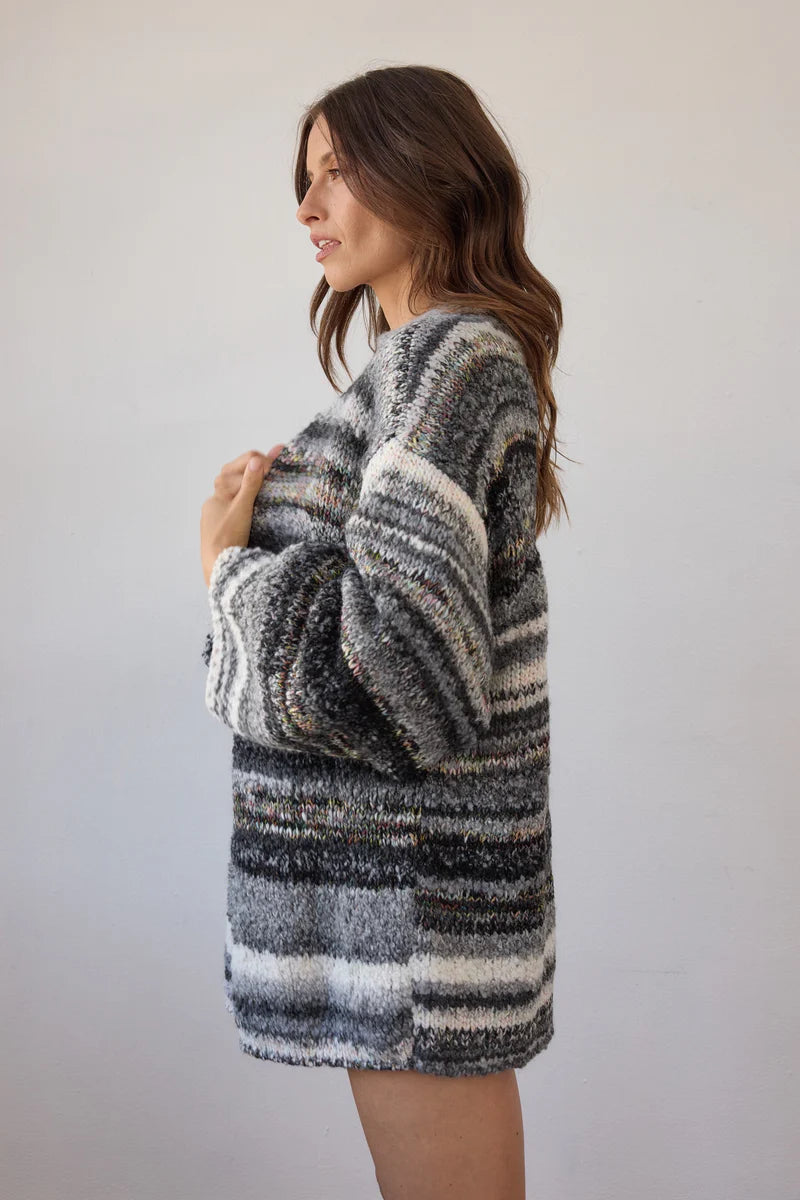 Estilo Emporio Luella Cardigan - Black Multi