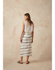 Estilo Emporio Malay Skirt - Monochroma - LUXAMORE -Skirts-