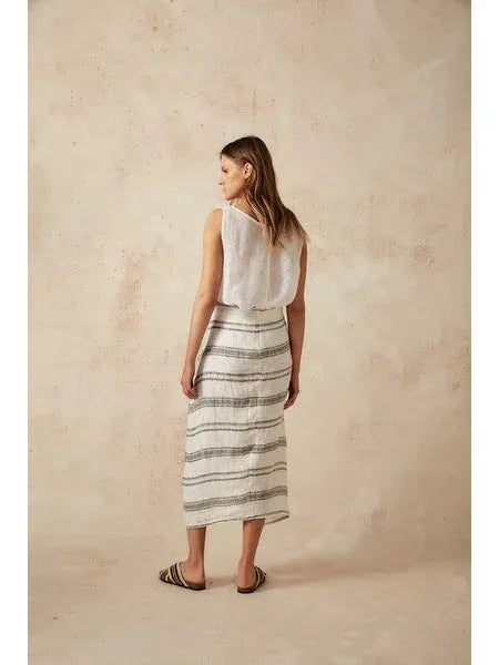 Estilo Emporio Malay Skirt - Monochroma LUXAMORE  