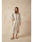 Estilo Emporio Nebbilio Linen Dress - Lyla - LUXAMORE -Dress-Estilo Emporio's Nebbilio Linen Dress, a bestselling Italian-made 100% Positano linen dress. Shop Estilo Emporio dresses from Luxamore a stockist since 2016.