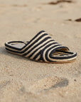 Estilo Emporio Shoes Woven Jute Slide LUXAMORE  
