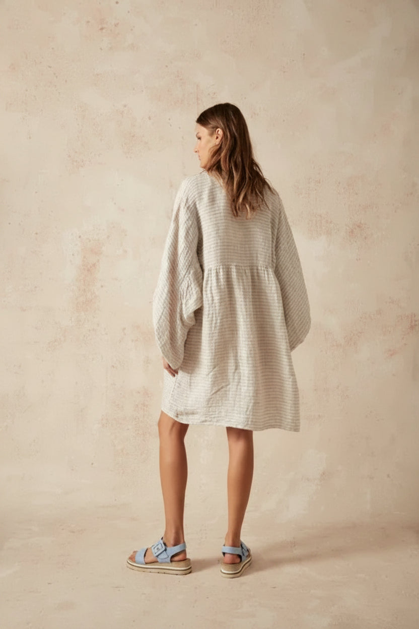Estilo Emporio Stella Linen Dress - Lyla LUXAMORE  