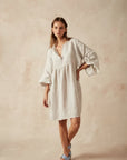 Estilo Emporio Stella Linen Dress - Lyla LUXAMORE  