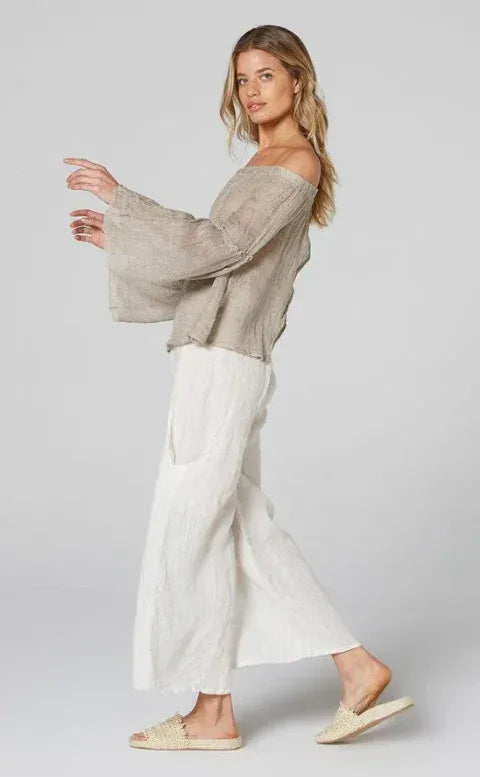 Estilo Emporio Twiggy Off The Shoulder Top LUXAMORE  