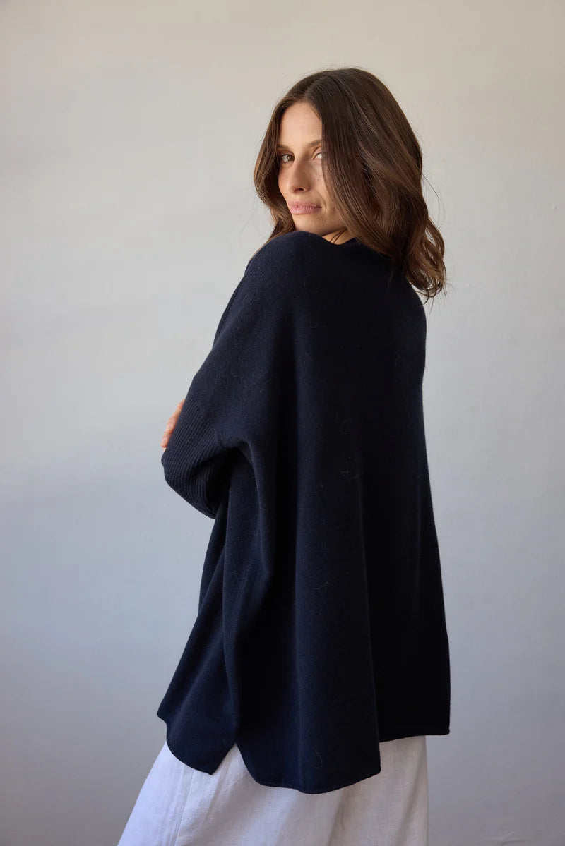 Estilo Emporio Zoe Cashmere - Navy
