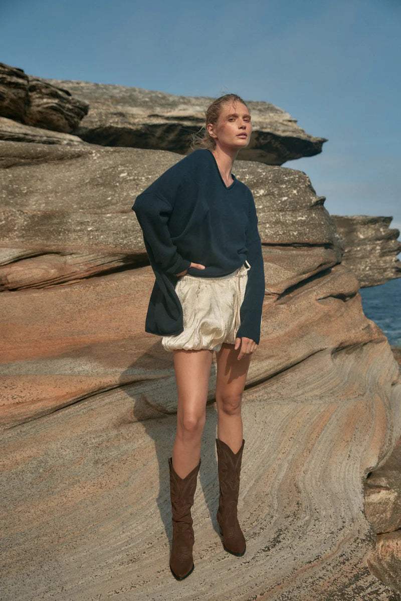 Estilo Emporio Zoe Cashmere - Navy