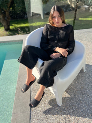 Estilo Emporio Stevie Top - Black