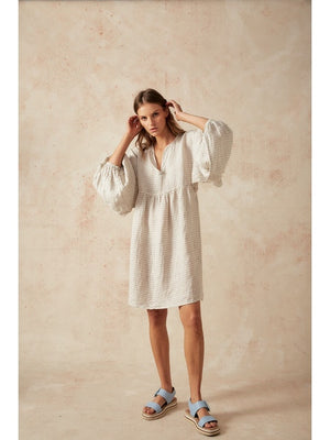 Estilo Emporio Stella Linen Dress - Binario