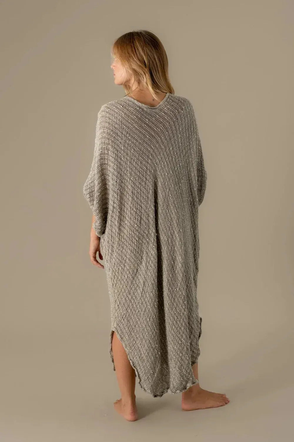 La Bottega di Brunella Linen Dress VESTITO FAUSTA - Campagna Luxor LUXAMORE  