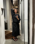 La Bottega di Brunella Linen Dress VESTITO MOSE' - Battista LUXAMORE  