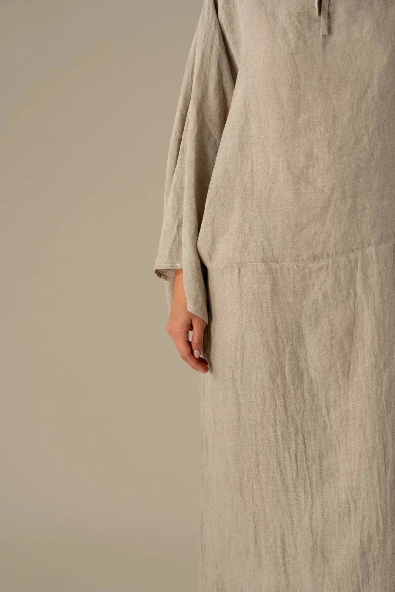 La Bottega di Brunella Linen Dress VESTITO MOSE' - Battista LUXAMORE  