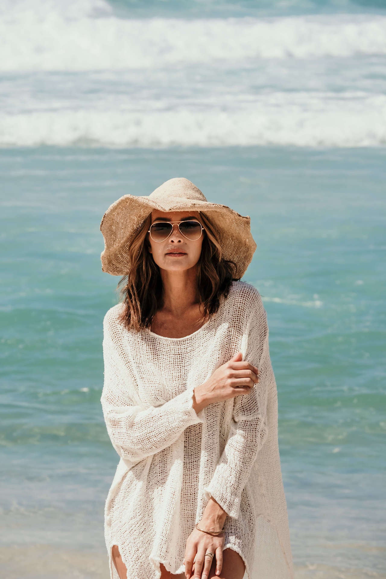 La Bottega di Brunella Top Maglia Bonta - Campagna Latte - LUXAMORE -Tops-La Bottega di Brunella Maglia Bontà – latte handcrafted linen tops made in Italy. Ethically woven with natural fibers. Explore La Bottega di Brunella’s linen tops.