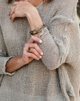 La Bottega di Brunella Top Maglia Bonta - Campagna Naturale - LUXAMORE -Tops-La Bottega di Brunella Maglia Bontà – handcrafted linen tops made in Italy. Ethically woven with natural fibers. Explore La Bottega di Brunella’s linen tops today.