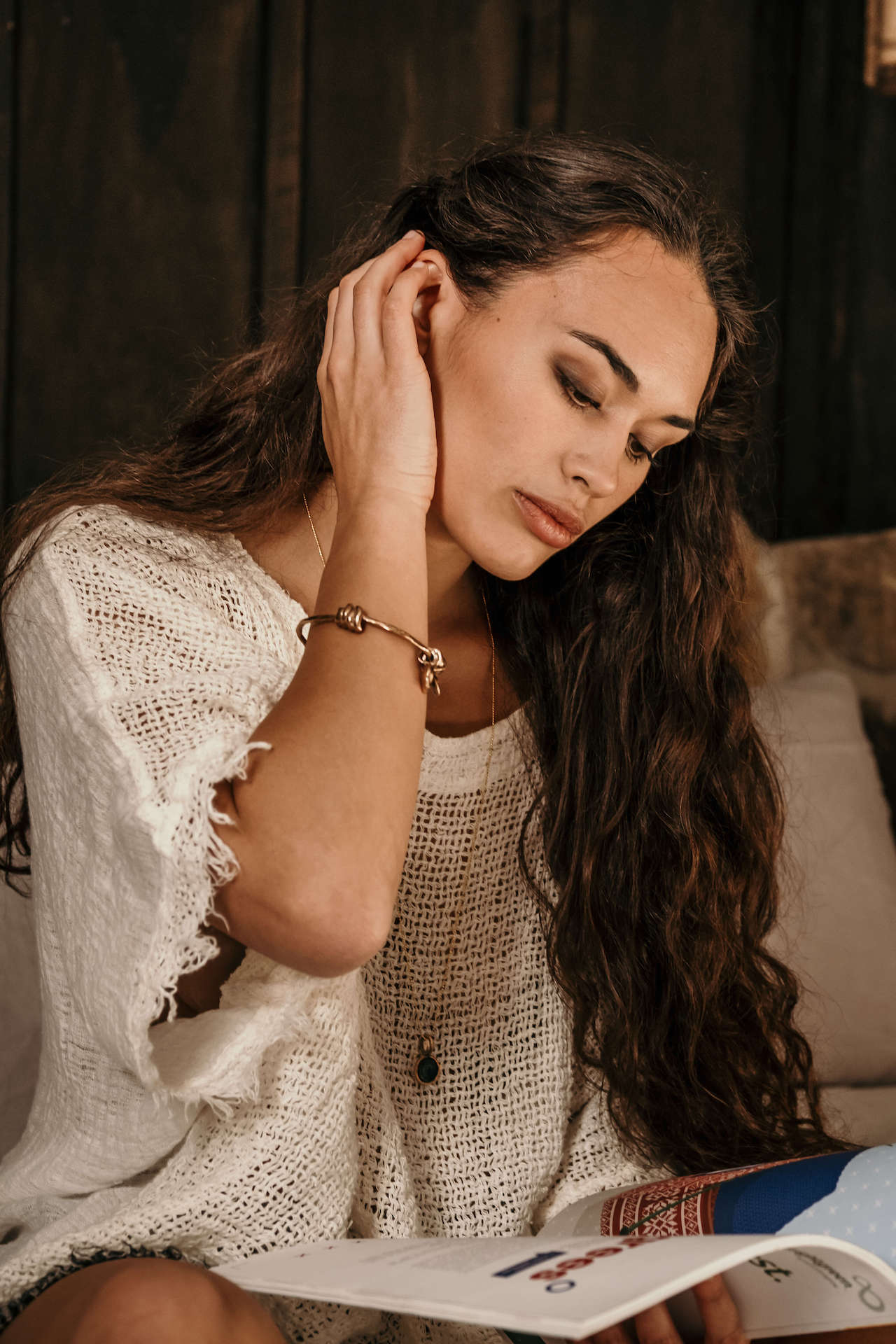 La Bottega di Brunella Top Maglia Corsara - Campagna latte - LUXAMORE -Tops-La Bottega di Brunella Maglia Corsara Latte – handcrafted linen tops made in Italy. Ethically woven with natural fibers. Explore La Bottega di Brunella’s linen tops today.