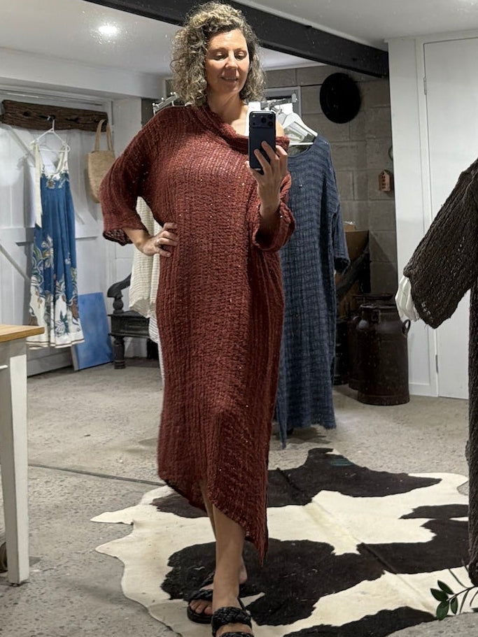 Woman Wearing La Bottega di Brunella VESTITO ICARO - Michelangelo LUXAMORE 