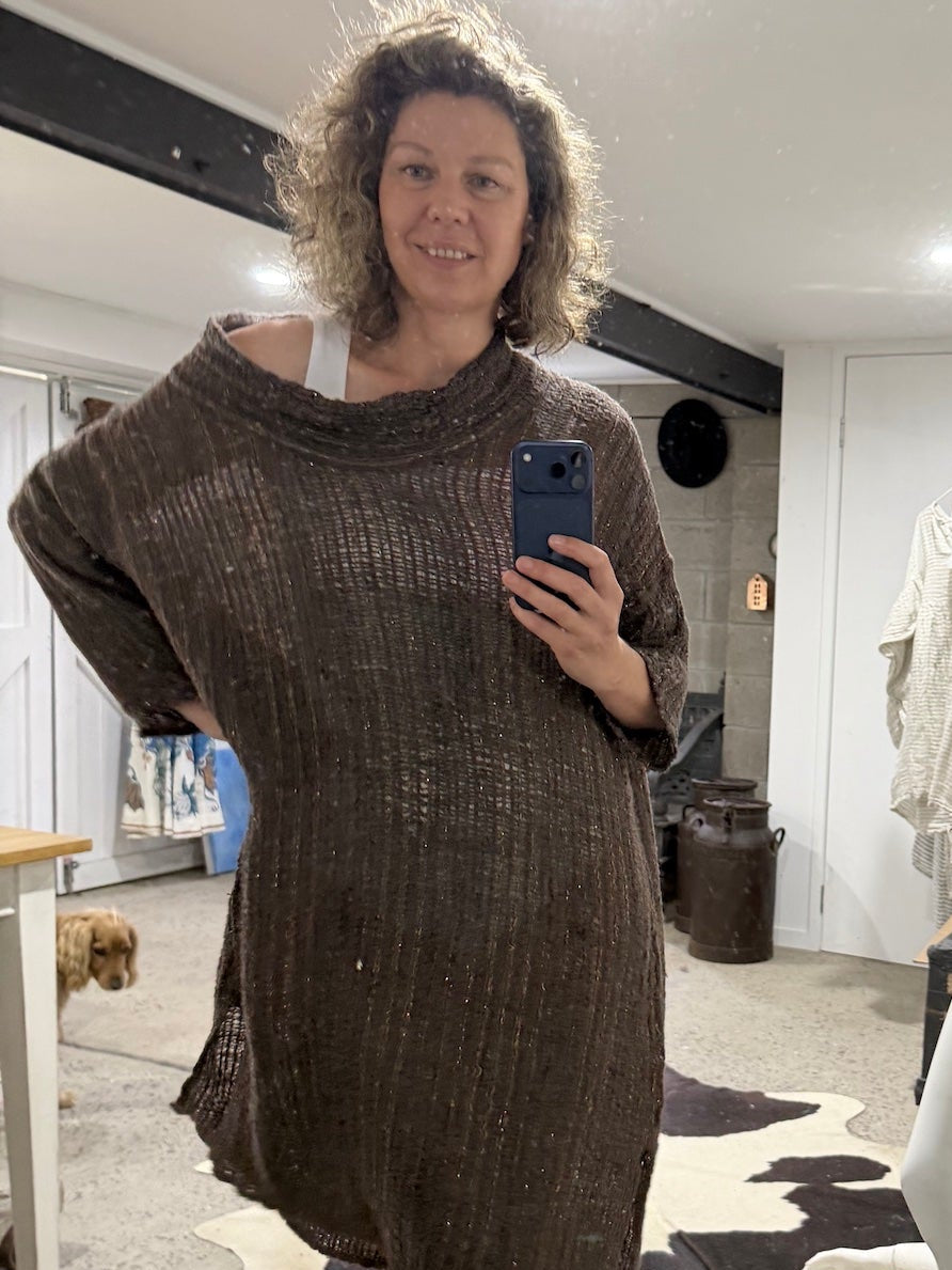 Woman Wearing La Bottega di Brunella VESTITO ICARO - Michelangelo LUXAMORE 