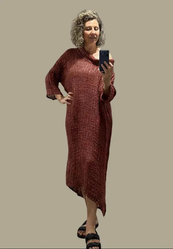 La Bottega di Brunella VESTITO SHARM - Egitto Maron LUXAMORE  