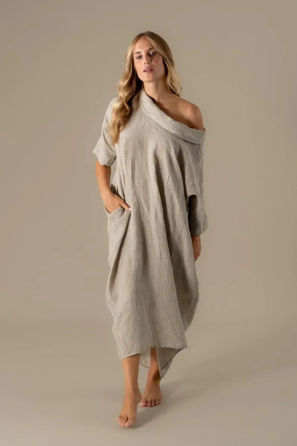 La Bottega di Brunella VESTITO SULTANO - Blue LUXAMORE  