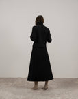 Lemme blend cashmere pleated skirts Caramello