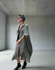 Linen Dress Made in Italy – Olive Kaftan - LUXAMORE -Dress-Elegant linen dress made in Italy. This olive kaftan offers breathable comfort, relaxed sophistication, and year-round wearability. Shop LUXAMORE now.