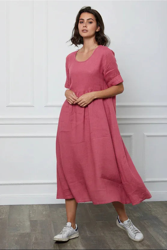 Italian Linen Dresses | Authentic Made in Italy Linen | Luxamore  Tagged "linen  dress"