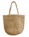 Alemais Sustainable Florence-Shirt close up worn by model LUXAMORE