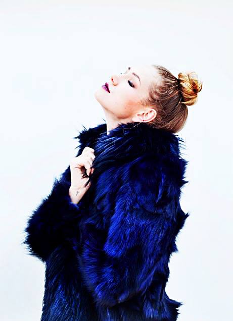 Mode &amp; Affaire Cascade Fur Jacket In Ink - LUXAMORE -JACKET-Mode &amp; Affaire Cascade Fur Jacket The Mode &amp; Affaire Cascade Rabbit Fur Jacket is a sustainable and ethically crafted winter staple Shop Mode &amp; Affaire Fur